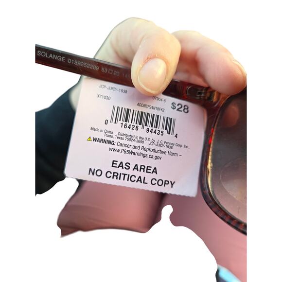 Juicy Couture Sunglasses – BROWN Frame w/ Logo - Picture 2 of 2